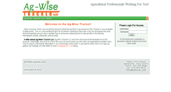 Desktop Screenshot of agwisetracker.com